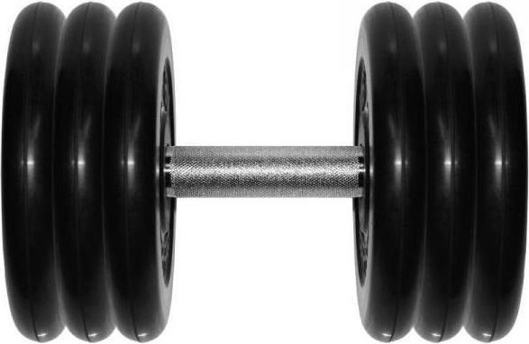 Гантель MB Barbell Профи 28.5кг Black