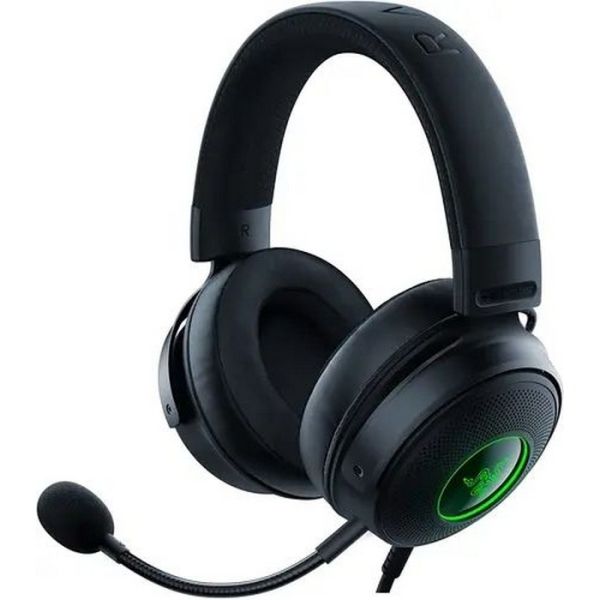 Компьютерная гарнитура Razer Kraken V3 HyperSense стерео черный RZ04-03770100-R3M1