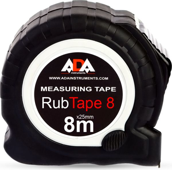 Рулетка ADA Instruments RubTape 8 А00157, 8м